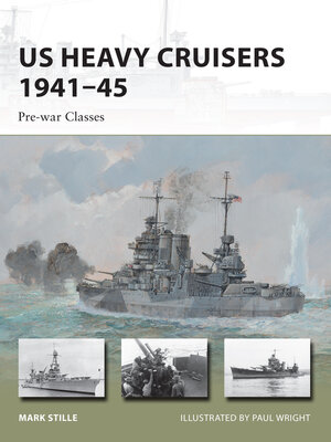 cover image of US Heavy Cruisers 1941&#8211;45